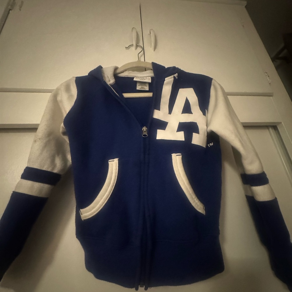 Los Angeles Dodgers Youth Full-Zip Hoodie